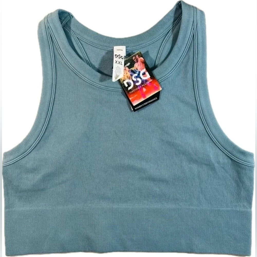DSG Women's Performance Crop-top, XXL, Color Blue …